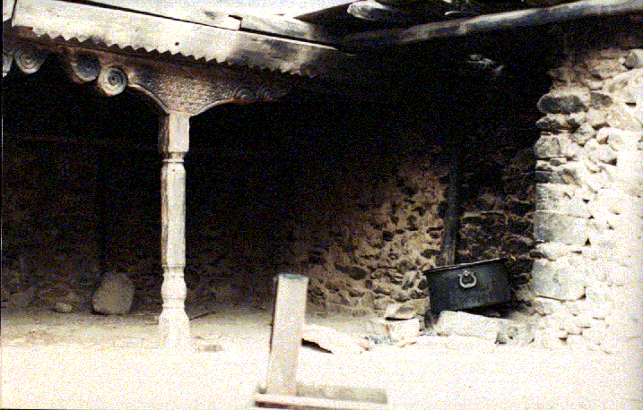 Dach auf Ahmad Alis Elternhaus