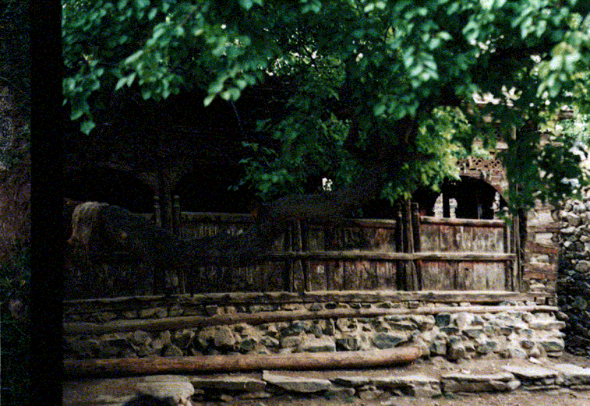 Front der alten Moschee, 1990 abgerissen